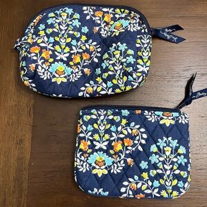 Vera Bradley coin purse and cosmetic bag